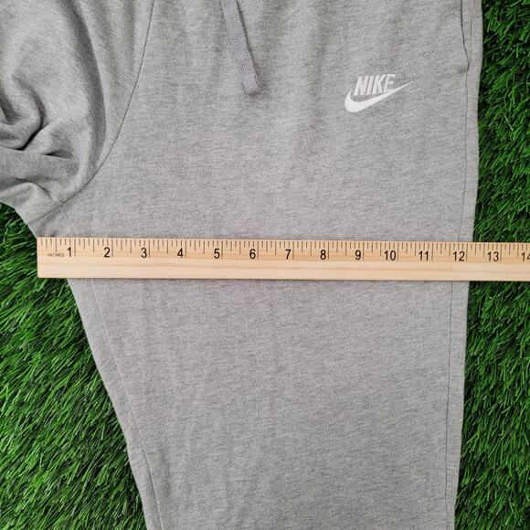 NIKE Swoosh Pants S/M Heathered-Gray Sweatpants - Picture 14 of 16